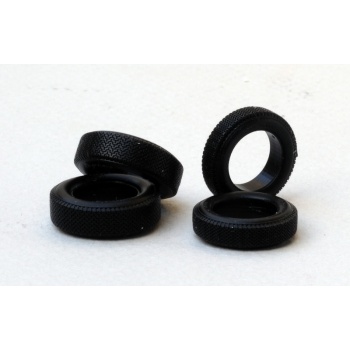Pneus 1/43e Dunlop années 60 Arrières