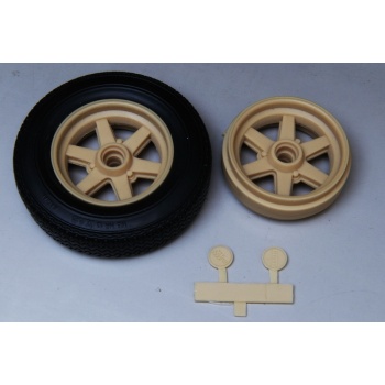 roues 13" Gotti pour A110  1/8e