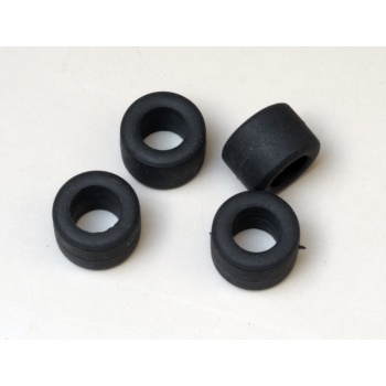 Pneus 1/43e 15x10.5mm, diamètre interne 8mm