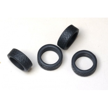 Pneu 1/43e 15.5x6mm, diamètre interne 11mm