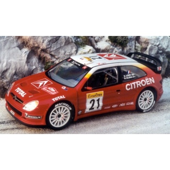 tk24-119 citroen xsara wrc loeb 2e monte carlo 2002 copie