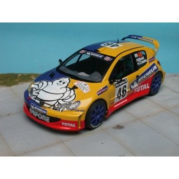 tk24-139 peugeot 206 wrc michelin rossi rac 2002-5