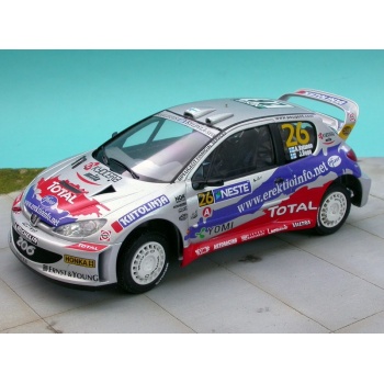 tk24-172peugeot 206 wrc vatanen 1000 lakes 2003-4