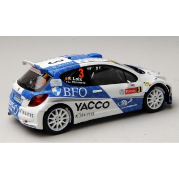 Peugeot 207 S2000 "BFO/YACCO" F. Loix 2e Ypres 2012