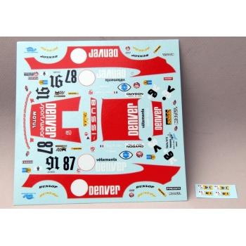 Porsche 934 Denver #87 LM 1979, #91 LM 1980