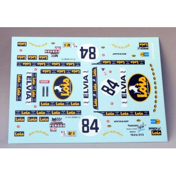 tk24-373 porsche 934 lois lm79 decals