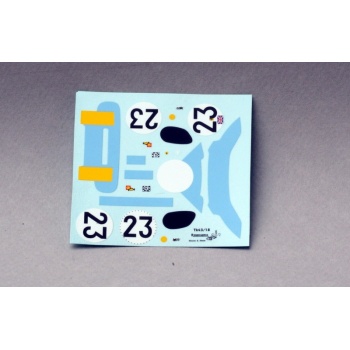 tk43-18 ferrari 412p lm67 n23 maranello decals