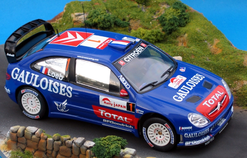 Sunstar 4424 - Citroën Xsara WRC Kronos - McRae 1er Turquie 2006 - 1/18